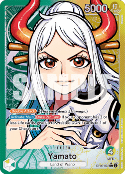 (022) One Piece TCG OP06: Wings of the Captain Single: Yamato (OP06-022) (V.2) Alternate Art