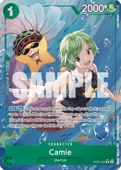 (025) One Piece TCG OP06: Wings of the Captain Single: Camie (OP06-025) (V.2) Alternate Art