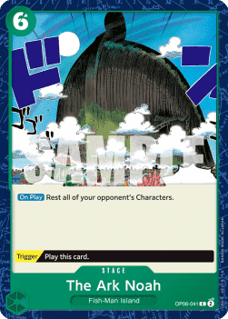 (041) One Piece TCG OP06: Wings of the Captain Single: The Ark Noah (OP06-041) Common