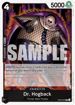 (090) One Piece TCG OP06: Wings of the Captain Single: Dr. Hogback (OP06-090) Rare