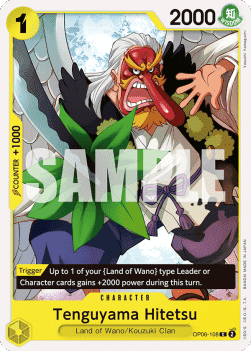(108) One Piece TCG OP06: Wings of the Captain Single: Tenguyama Hitetsu (OP06-108) Common