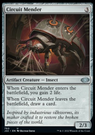 (760) Magic The Gathering Jumpstart 2022 Single: Circuit Mender Uncommon