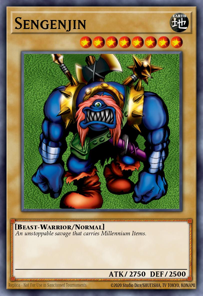 (003) YuGiOh TCG PP02: Premium Pack 2 Single: Sengenjin (V.1 - Super Rare) Super Rare