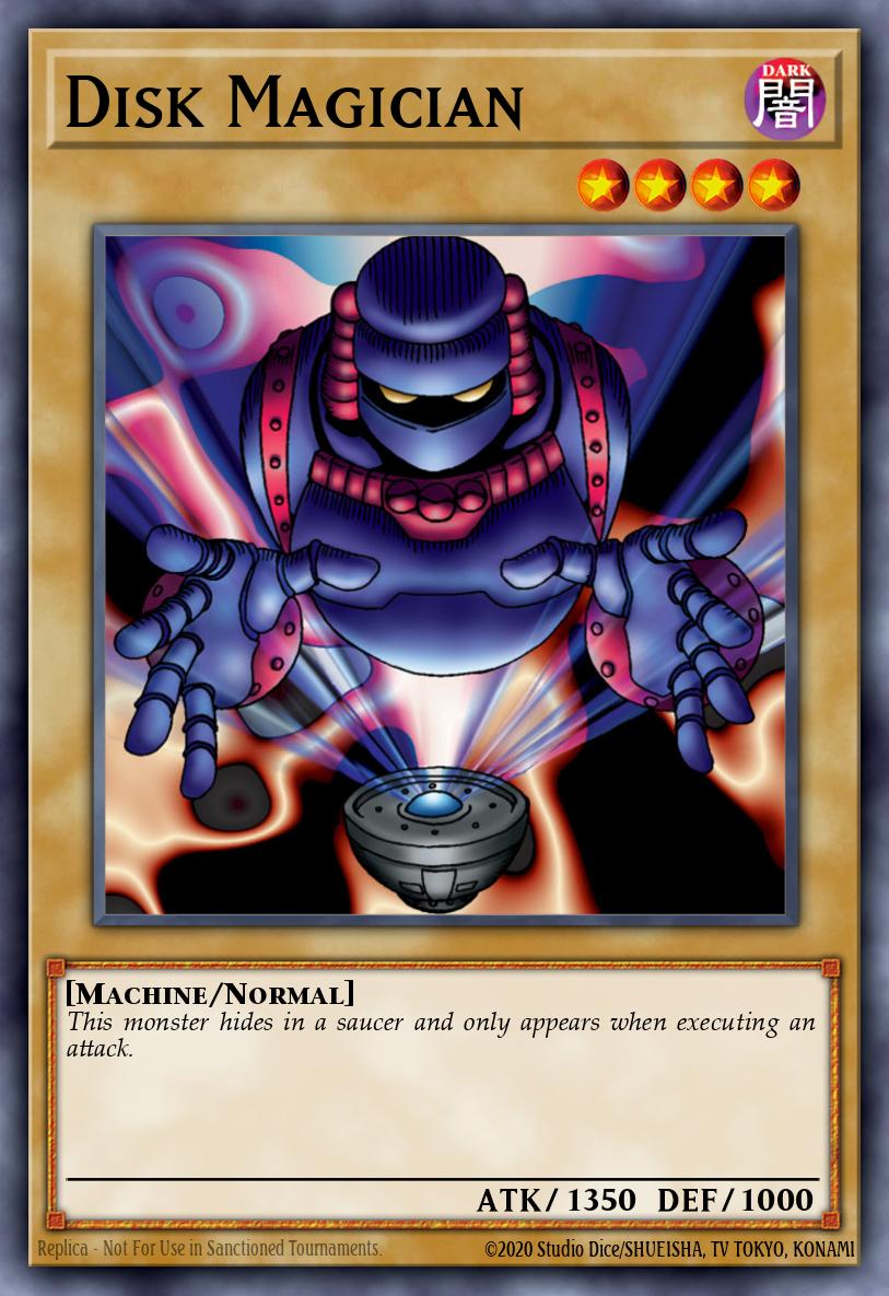 (053) YuGiOh TCG MRD: Metal Raiders Single: Disk Magician (V.2 - Common) Common