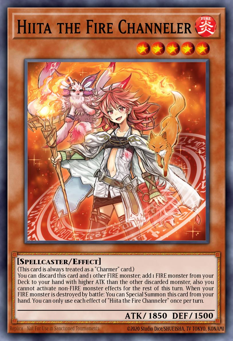 (094) YuGiOh TCG MP24: 25th Anniversary Tin: Dueling Mirrors Single: Hiita the Fire Channeler Secret Rare