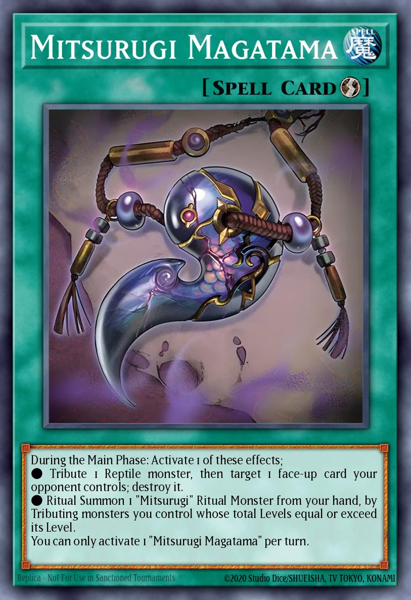 (094) YuGiOh TCG ALIN: Alliance Insight Single: Mitsurugi Magatama Super Rare