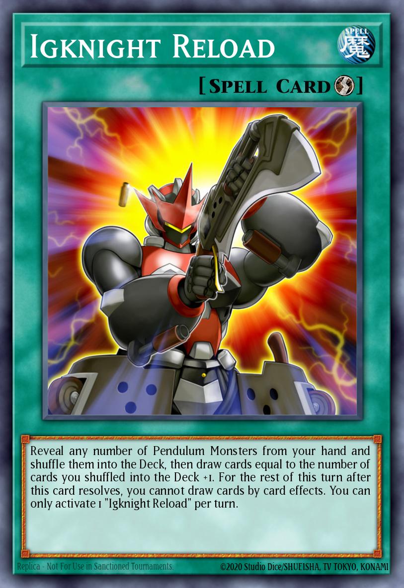 (057) YuGiOh TCG ANGU: Ancient Guardians Single: Igknight Reload Rare