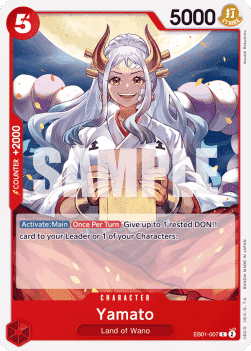 (007) One Piece TCG EB01: Memorial Collection Single: Yamato (EB01-007) Common