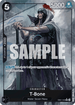 (049) One Piece TCG EB01: Memorial Collection Single: T-Bone (EB01-049) (V.2) Alternate Art