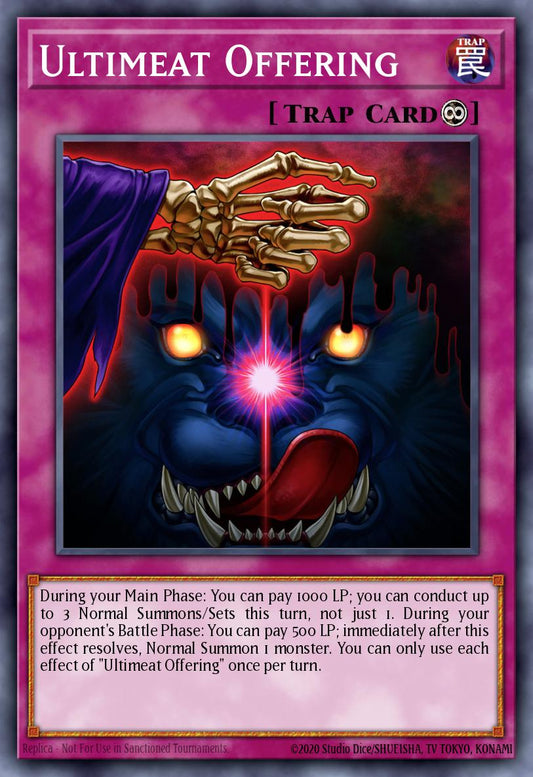 (100) YuGiOh TCG PHNI: Phantom Nightmare Single: Ultimeat Offering  Common