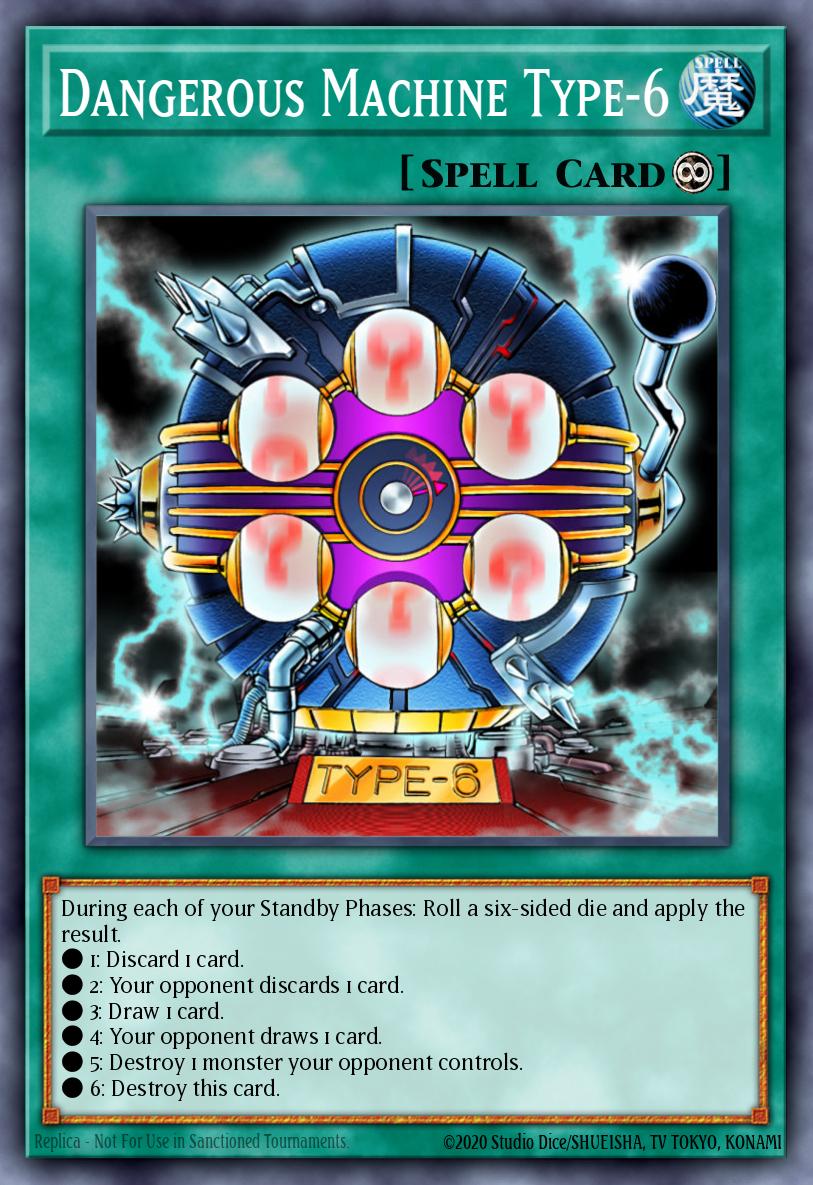 (096) YuGiOh TCG LODT: Light of Destruction Single: Dangerous Machine Type-6 (V.4 - Ultimate Rare) Ultimate Rare