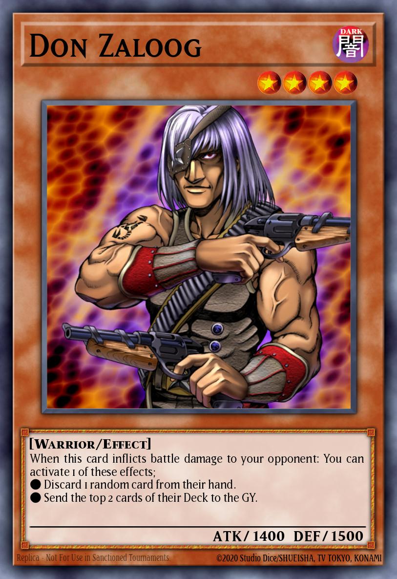 (228) YuGiOh TCG DB2: Dark Beginning 2 Single: Don Zaloog Super Rare