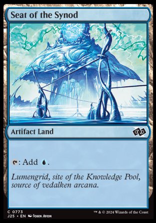(773) Magic The Gathering Foundations Jumpstart Single: Seat of the Synod Common