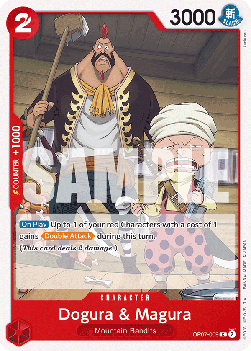 (009) One Piece TCG OP07: 500 Years into the Future Single: Dogura & Magura (OP07-009) Common