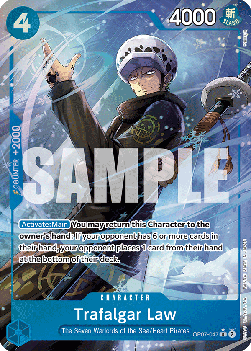 (047) One Piece TCG OP07: 500 Years into the Future Single: Trafalgar Law (OP07-047) (V.2) Alternate Art