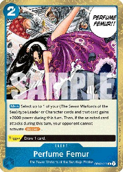 (057) One Piece TCG OP07: 500 Years into the Future Single: Perfume Femur (OP07-057) Rare