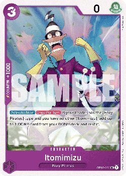 (060) One Piece TCG OP07: 500 Years into the Future Single: Itomimizu (OP07-060) Uncommon