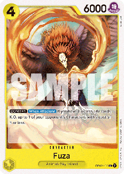 (106) One Piece TCG OP07: 500 Years into the Future Single: Fuza (OP07-106) Common