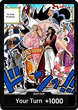 (000) One Piece TCG OP07: 500 Years into the Future Single: DON!! (OP07) DON!!