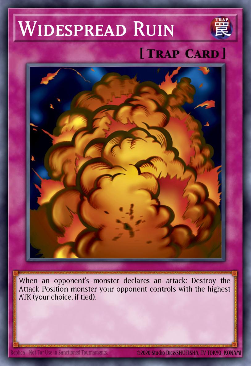 (003) YuGiOh TCG DOD: Dawn of Destiny Single: Widespread Ruin (V.2 - Super Rare) Super Rare