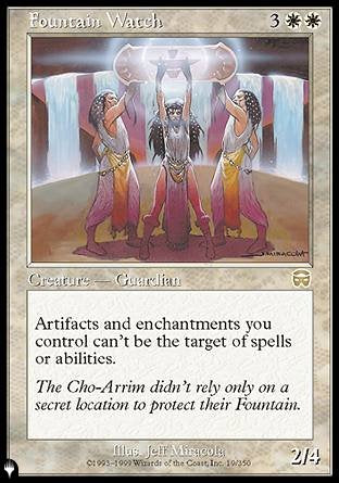 (019) Magic The Gathering The List Single: Fountain Watch Rare