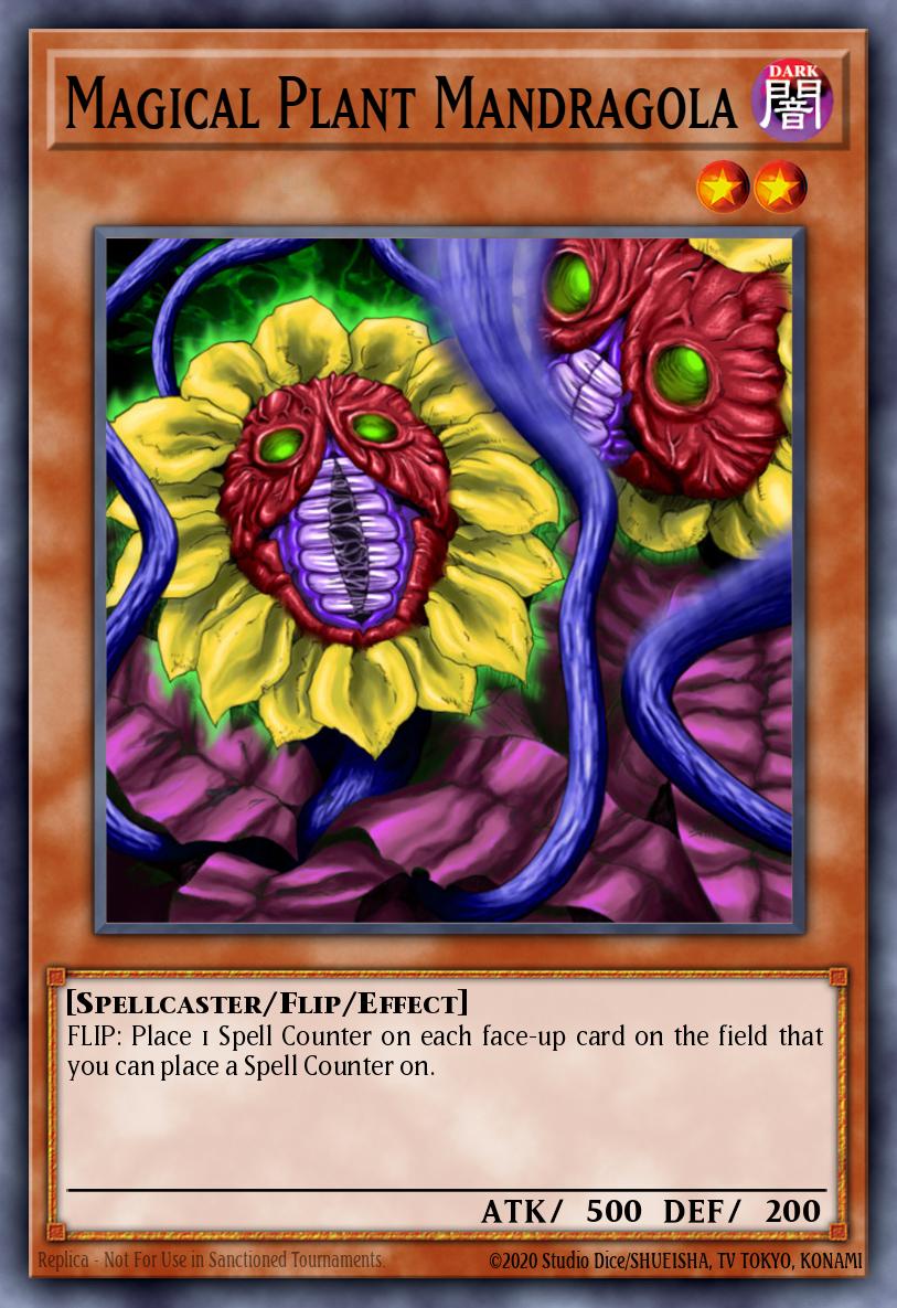 (001) YuGiOh TCG SBSC: Speed Duel: Scars of Battle Single: Magical Plant Mandragola Common