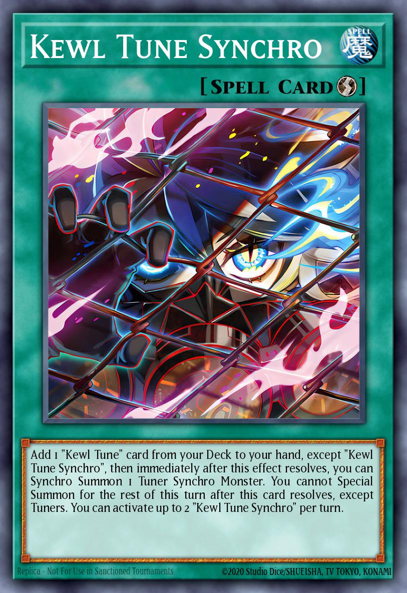 (039) YuGiOh TCG PHRE: Phantom Revenge Single: Kewl Tune Synchro (V.2 - Starlight Rare) Starlight Rare