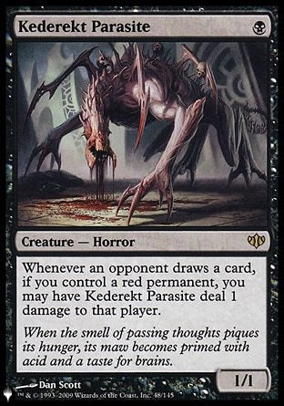 (048) Magic The Gathering The List Single: Kederekt Parasite Rare