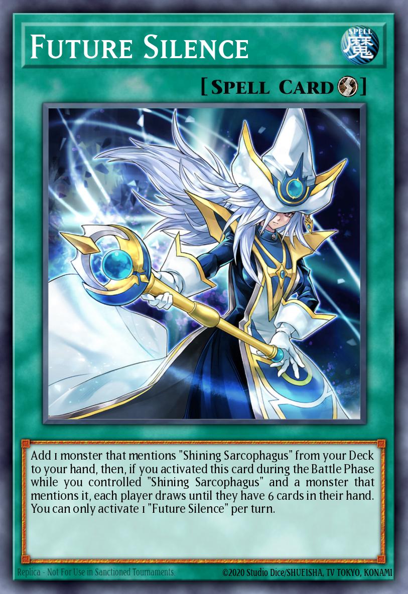(054) YuGiOh TCG LEDE: Legacy of Destruction Single: Future Silence (V.1 - Secret Rare) Secret Rare