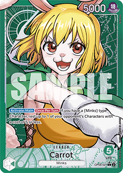 (021) One Piece TCG OP08: Two Legends Single: Carrot (OP08-021) (V.2) Alternate Art