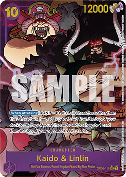 (119) One Piece TCG OP08: Two Legends Single: Kaido & Linlin (OP08-119) (V.2) Alternate Art