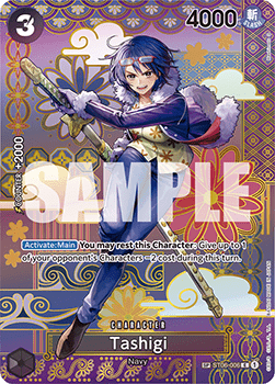 (ST06-006) One Piece TCG OP08: Two Legends Single: Tashigi (ST06-006) Special Rare