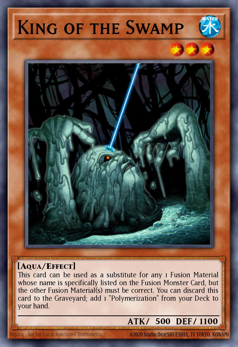 (046) YuGiOh TCG JUSH: Justice Hunters Single: King of the Swamp (V.1 - Rare) Rare