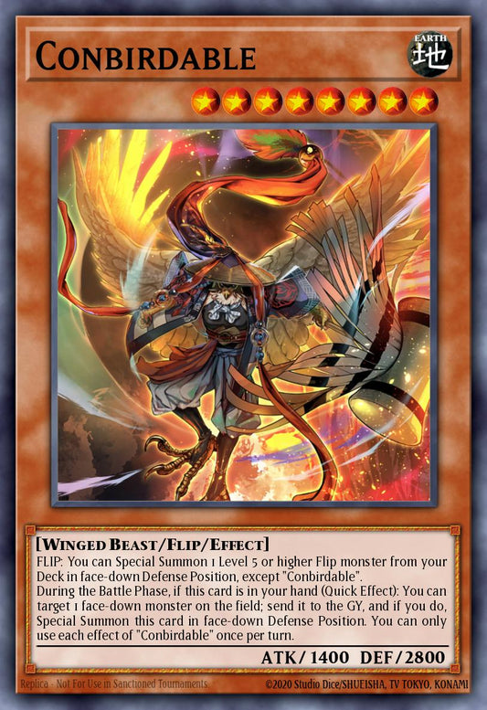 (084) YuGiOh TCG PHNI: Phantom Nightmare Single: Conbirdable  Common