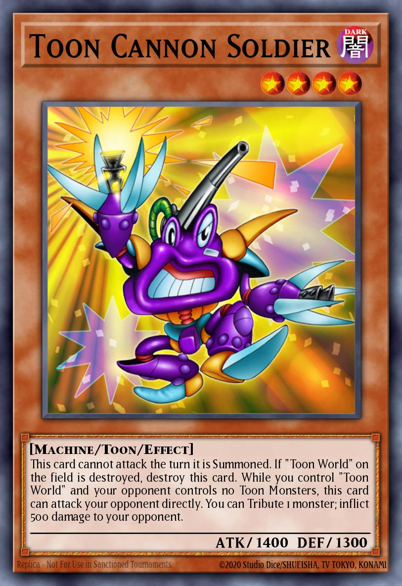 (118) YuGiOh TCG DB2: Dark Beginning 2 Single: Toon Cannon Soldier Common