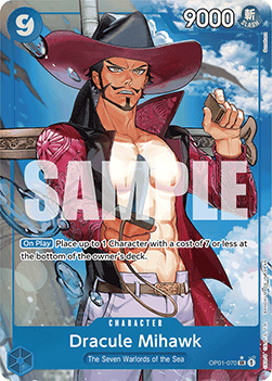 (OP01-070) One Piece TCG PRB01: The Best Single: Dracule Mihawk (OP01-070) (V.2) Alternate Art