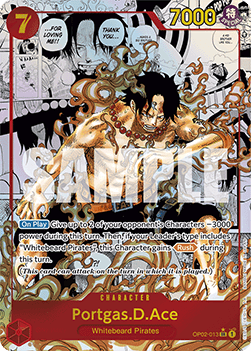 (OP02-013) One Piece TCG PRB01: The Best Single: Portgas.D.Ace (OP02-013) Manga Rare