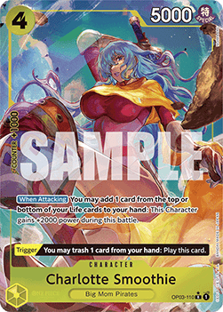 (OP03-110) One Piece TCG PRB01: The Best Single: Charlotte Smoothie (OP03-110) (V.3) Alternate Art