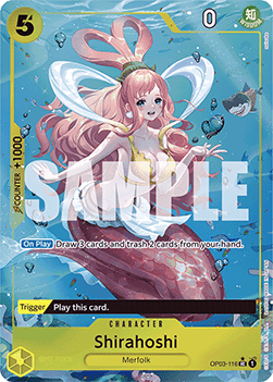 (OP03-116) One Piece TCG PRB01: The Best Single: Shirahoshi (OP03-116) (V.3) Uncommon