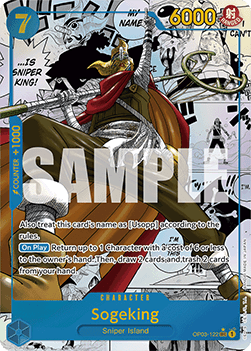 (OP03-122) One Piece TCG PRB01: The Best Single: Sogeking (OP03-122) Manga Rare