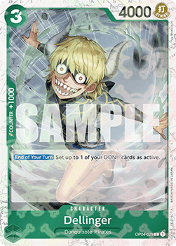 (OP04-029) One Piece TCG PRB01: The Best Single: Dellinger (OP04-029) (V.2) Common