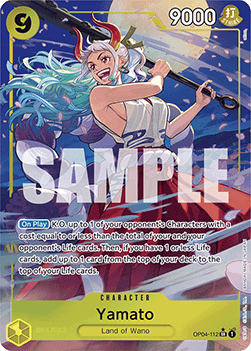 (OP04-112) One Piece TCG PRB01: The Best Single: Yamato (OP04-112) (V.2) Alternate Art