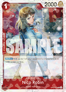 (OP05-010) One Piece TCG PRB01: The Best Single: Nico Robin (OP05-010) (V.2) Uncommon
