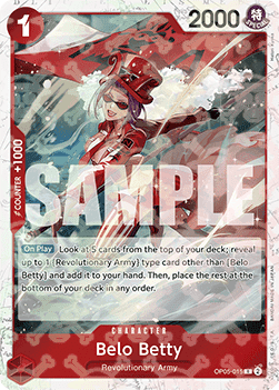 (OP05-015) One Piece TCG PRB01: The Best Single: Belo Betty (OP05-015) (V.2) Rare