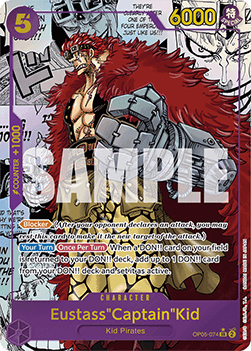 (OP05-074) One Piece TCG PRB01: The Best Single: EustassCaptainKid (OP05-074) (V.3) Manga Rare