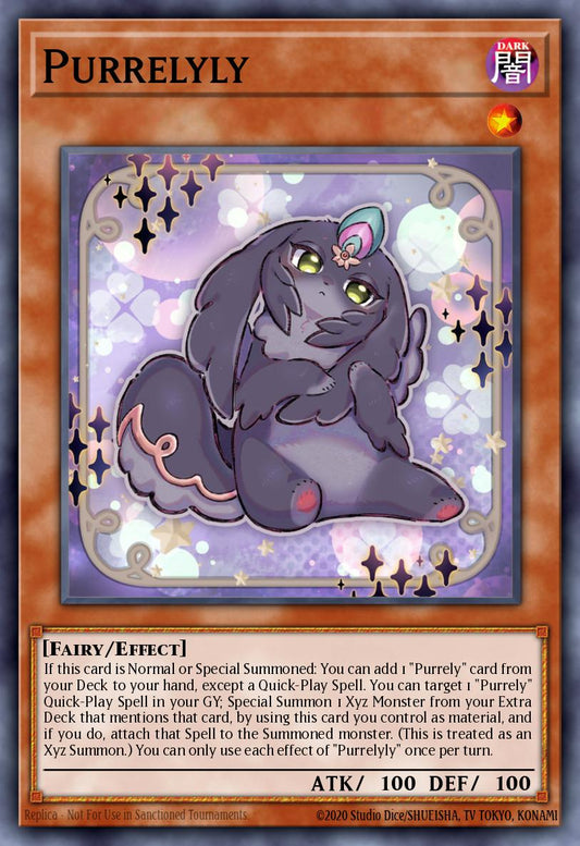 (191) YuGiOh TCG MP24: 25th Anniversary Tin: Dueling Mirrors Single: Purrelyly  Ultra Rare