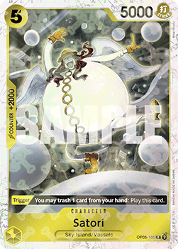 (OP05-105) One Piece TCG PRB01: The Best Single: Satori (OP05-105) (V.2) Rare