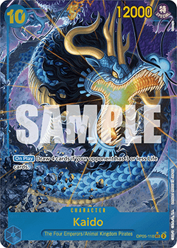 (OP05-118) One Piece TCG PRB01: The Best Single: Kaido (OP05-118) (V.2) Alternate Art