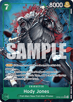 (OP06-035) One Piece TCG PRB01: The Best Single: Hody Jones (OP06-035) (V.2) Alternate Art