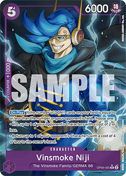 (OP06-065) One Piece TCG PRB01: The Best Single: Vinsmoke Niji (OP06-065) (V.4) Alternate Art